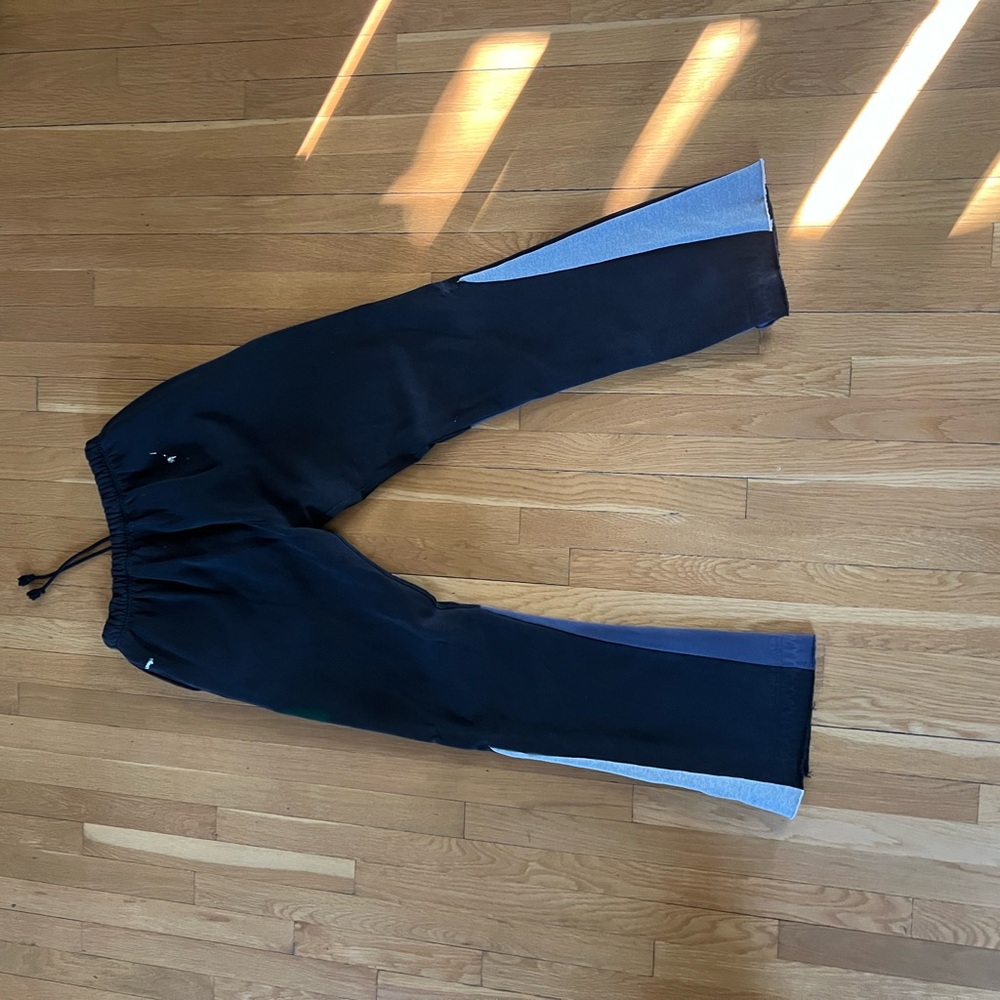 Gallery Dept Black and Blue Joggers
